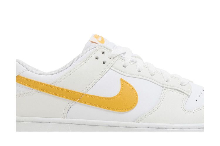 Dunk Low White University Gold