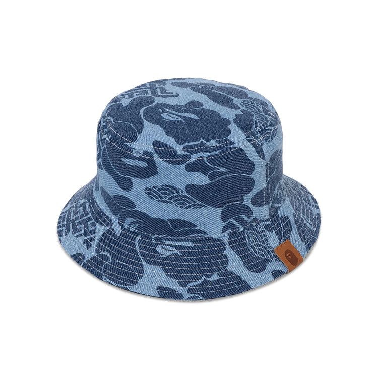 BAPE Asia Camo Denim Hat Indigo