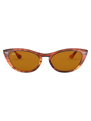 cat-eye shaped sunglasses