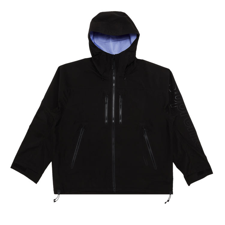 Supreme GORE-TEX Taped Seam Shell Jacket Black