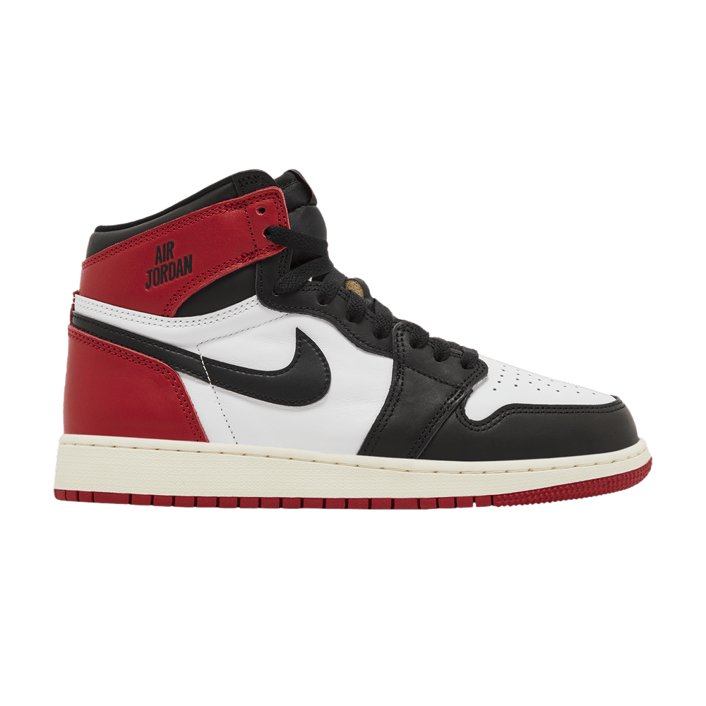 Air Jordan 1 Retro High OG GS Black Toe Reimagined