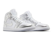 Air Jordan 1 Mid SE Metallic Silver