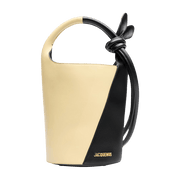 Jacquemus Le Petit Tourni Pale Yellow/Black