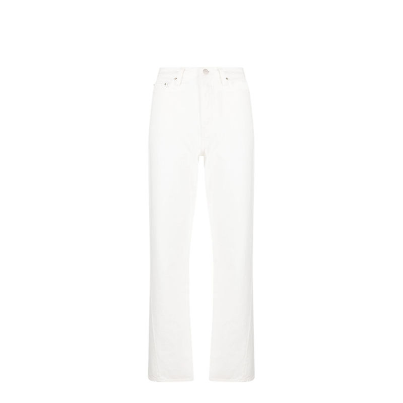 Tweed-cim Denim Full Length Pants