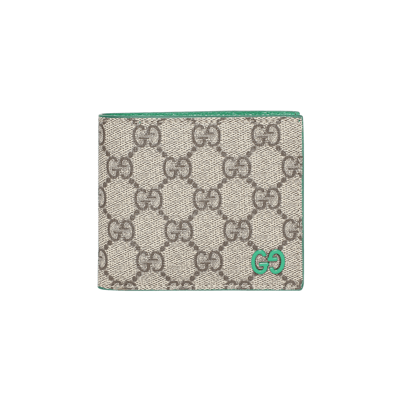 Gucci Monogram Bifold Wallet Beige/Ebony/Shamar