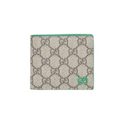 Gucci Monogram Bifold Wallet Beige/Ebony/Shamar