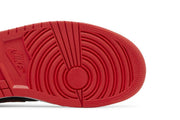 Air Jordan 1 Low Black Light Grey Gym Red