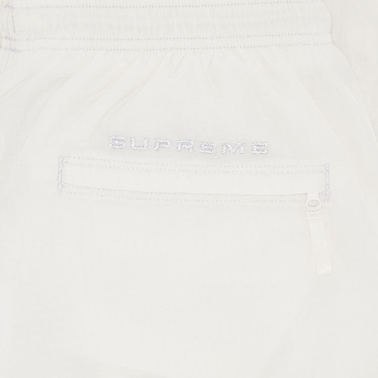 Supreme x Nike Ripstop Track Pant White