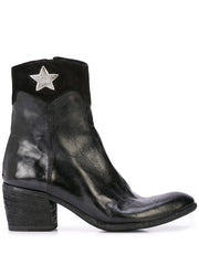 star-detail cowboy boots