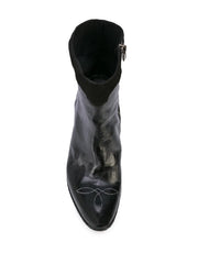 star-detail cowboy boots