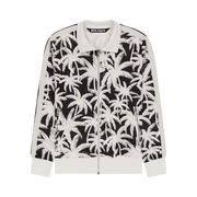 Palm Angels Palms All Over Track Jacket Off White/Black