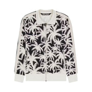 Palm Angels Palms All Over Track Jacket Off White/Black