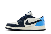 Air Jordan 1 Retro Low OG GS Obsidian UNC