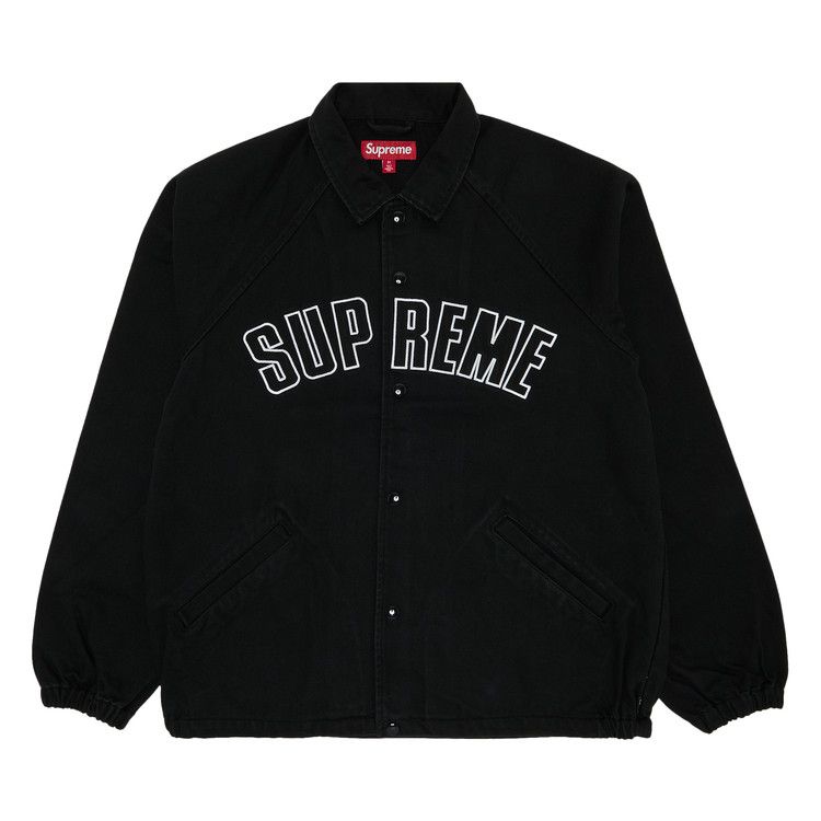 Supreme Arc Denim Coaches Jacket Black