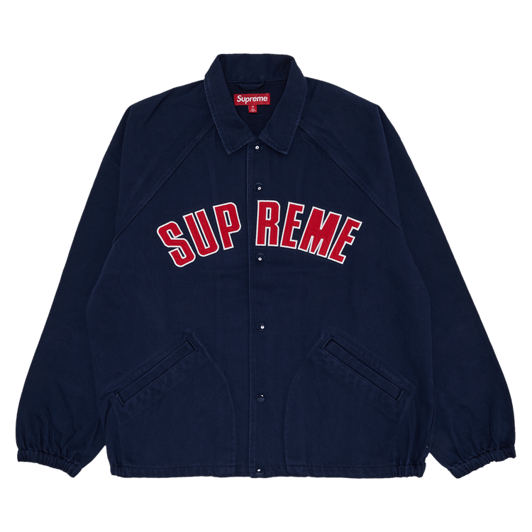 Supreme Arc Denim Coaches Jacket Navy
