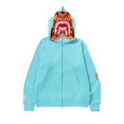 BAPE Tiger Full Zip Hoodie Green