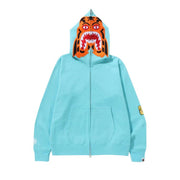 BAPE Tiger Full Zip Hoodie Green