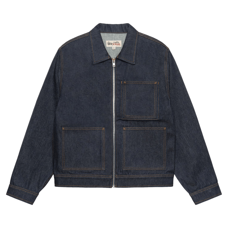 Stussy Zip Work Jacket Raw