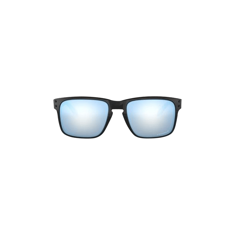 Oakley Frogskins II Sunglasses (Low Bridge) Polished Black/Prizm Deep Water