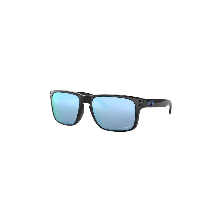 Oakley Frogskins II Sunglasses (Low Bridge) Polished Black/Prizm Deep Water