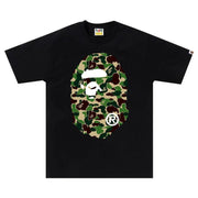 ABC CAMO BIG APE HEAD RELAXED TEE BLACKGREEN