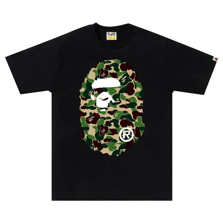 ABC CAMO BIG APE HEAD RELAXED TEE BLACKGREEN