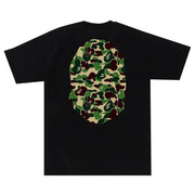 ABC CAMO BIG APE HEAD RELAXED TEE BLACKGREEN