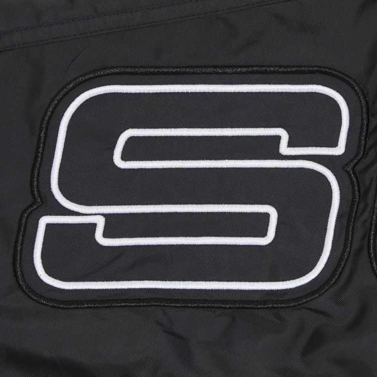 Supreme Hooded Stadium Jacket Black