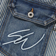 BAPE x Sean Wotherspoon Crazy Denim Jacket Indigo