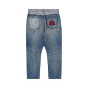 BAPE x Sean Wotherspoon Crazy Denim Pants Indigo