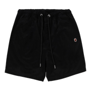 BAPE Ape Head One Point 2 Pleat Easy Chino Shorts Black