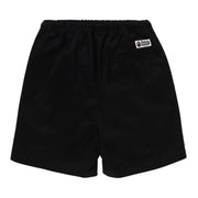 BAPE Ape Head One Point 2 Pleat Easy Chino Shorts Black