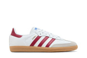 Adidas Samba OG J White Collegiate Burgundy Gum