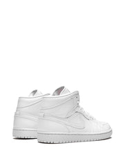 Air Jordan 1 Mid Triple White