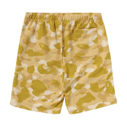 BAPE Color Camo Shark Sweat Shorts Yellow
