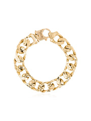18kt yellow gold chain bracelet