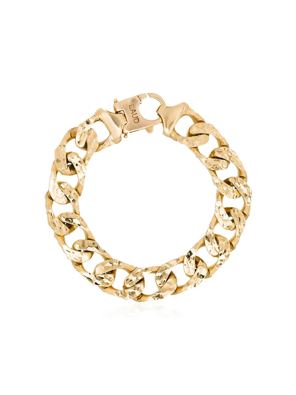 18kt yellow gold chain bracelet