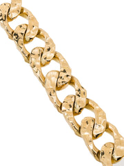 18kt yellow gold chain bracelet