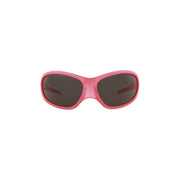 Balenciaga Wrap Around Sunglasses Pink/Grey