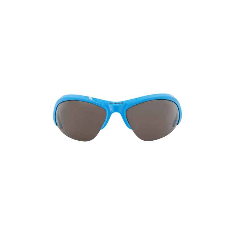 Balenciaga Wrap Around Sunglasses Light Blue/Silver/Grey