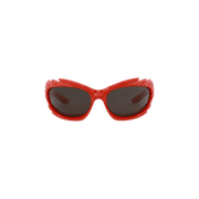Balenciaga Wrap Around Sunglasses Red/Grey
