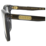 Gucci Rectangular Sunglasses Grey/Transparent