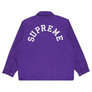 Supreme x Champion Coaches Jacket Purple