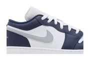 Air Jordan 1 Low GS Midnight Navy Wolf Grey