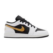 Air Jordan 1 Low GS Gold Swoosh