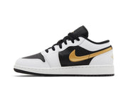 Air Jordan 1 Low GS Gold Swoosh
