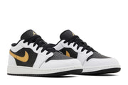 Air Jordan 1 Low GS Gold Swoosh