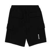 BAPE Ape Head Cargo Sweat Shorts Black