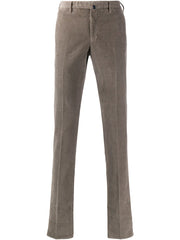 straight-leg corduroy trousers