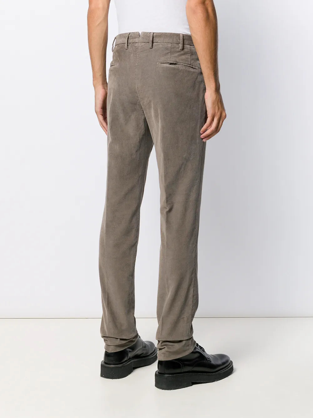 straight-leg corduroy trousers